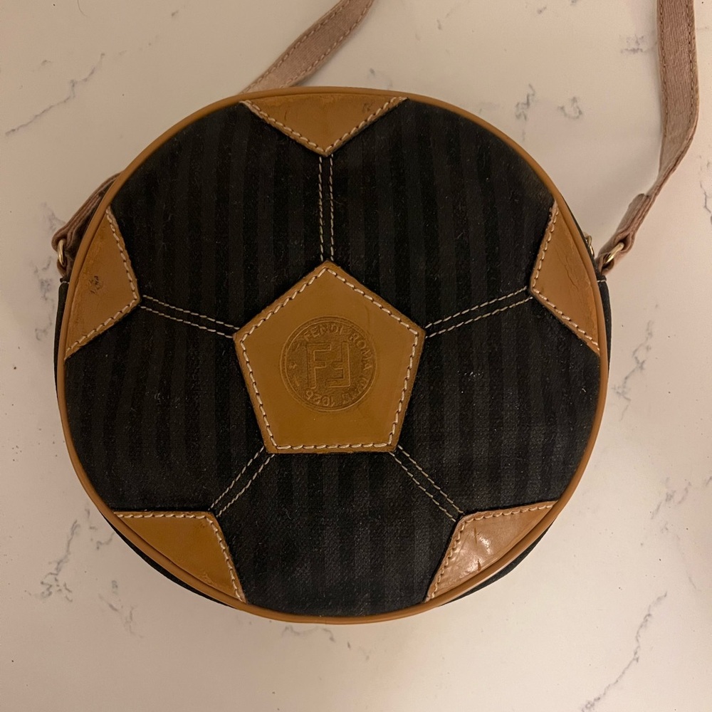Rare Vintage Fendi Soccer Ball Purse